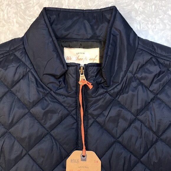 (NEW) Weatherproof Vintage Men's Diamond Quilted Vest - Size Large / Navy *READ* - Picture 6 of 16